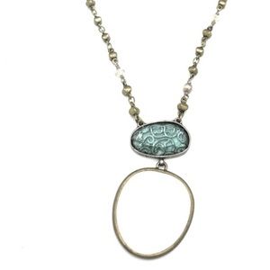 N2455 Silpada Sterling Silver OYSTER BAY Necklace MAKE OFFER!